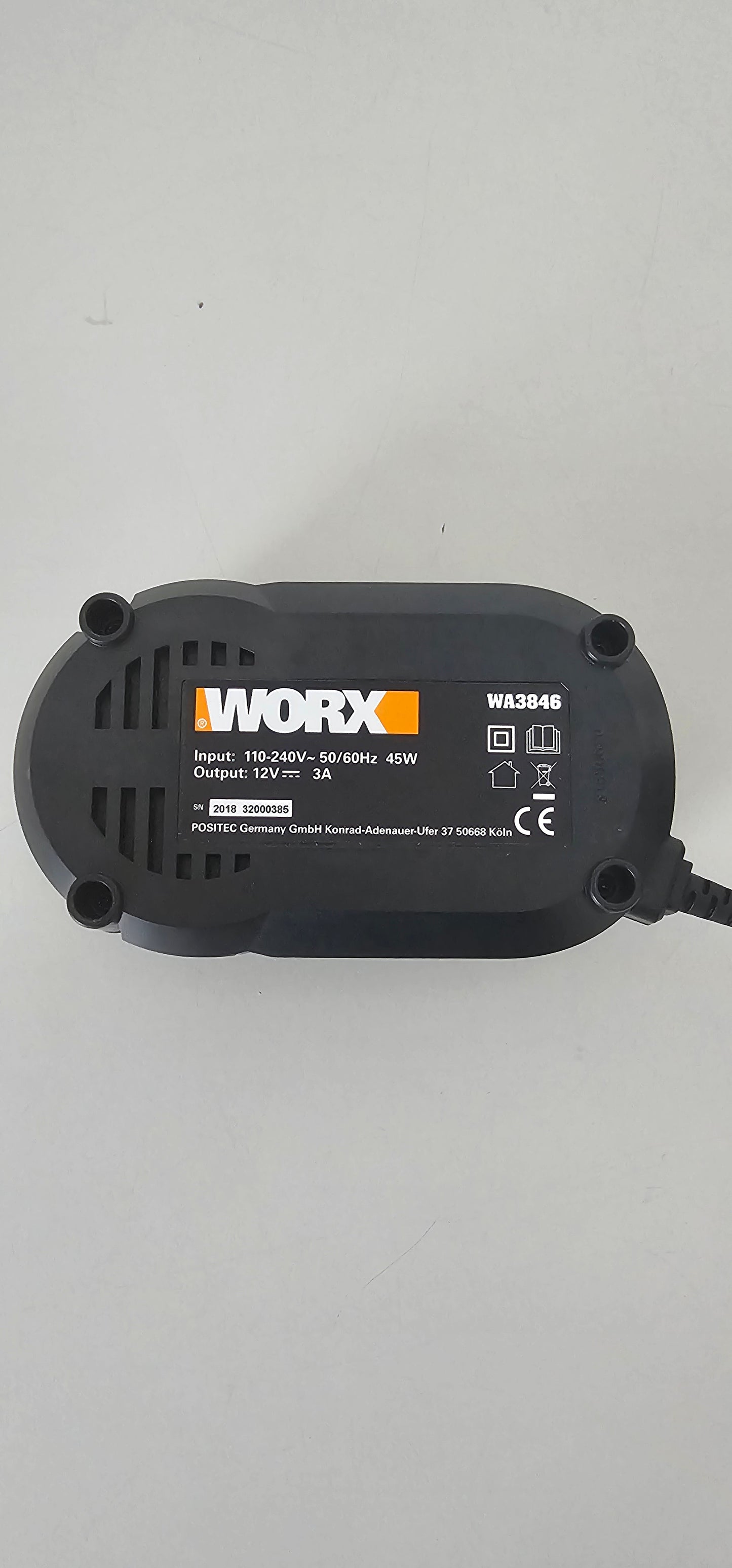 Worx Original 12V Schnellladegerät WA3846